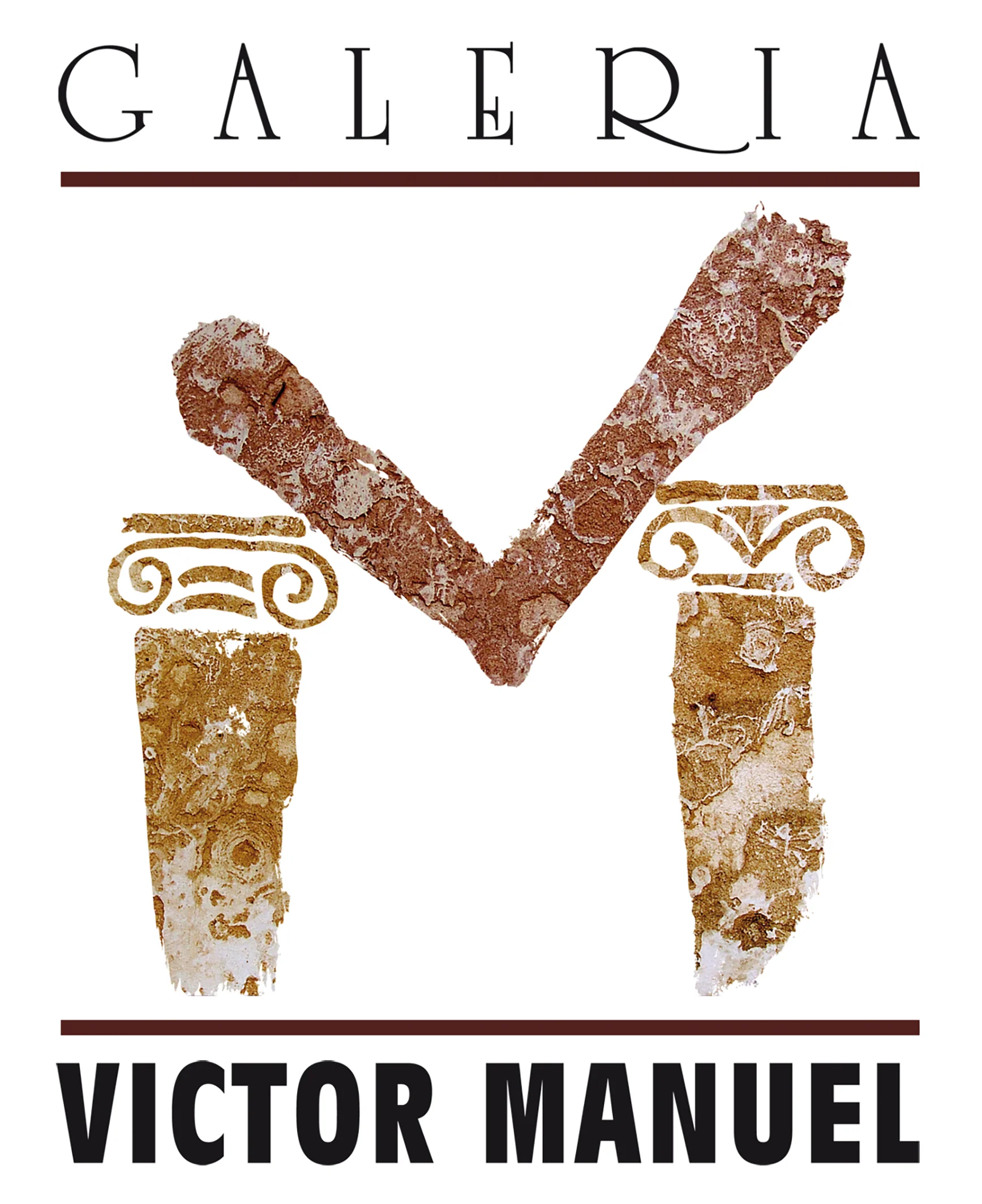 Logotipo Galería Víctor Manuel, Cuba
