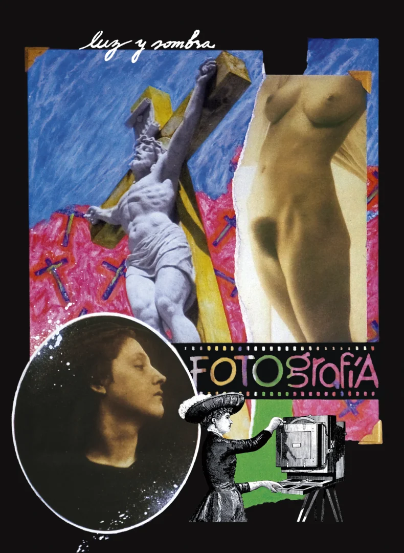 Memoria 1974 - 1994 Galería Emusa, tempera y collage/lienzo, Bolivia
